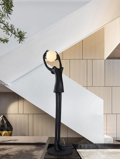 Liora Sculpture Ambient Floor Lamp Floor Lamp