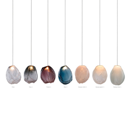 Liquid Glass Stone Drop light Pendant Light