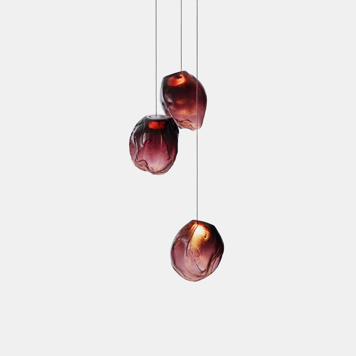 Liquid Glass Stone Drop light Pendant Light