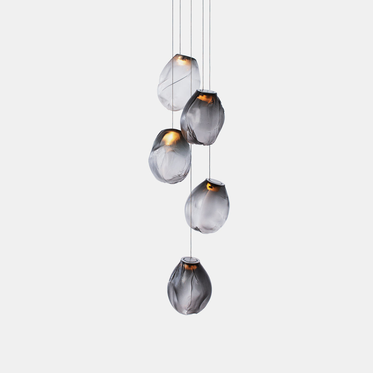 Liquid Glass Stone Drop light Pendant Light