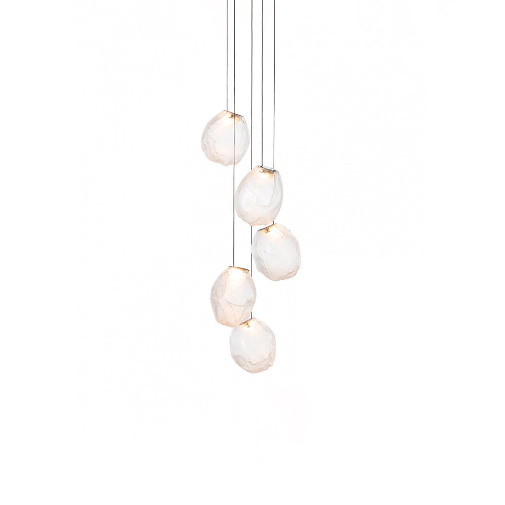 Liquid Glass Stone Drop light Pendant Light