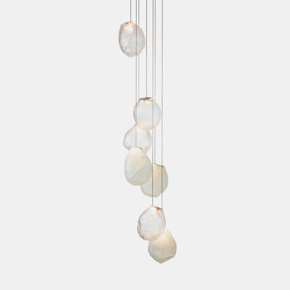 Liquid Glass Stone Drop light Pendant Light