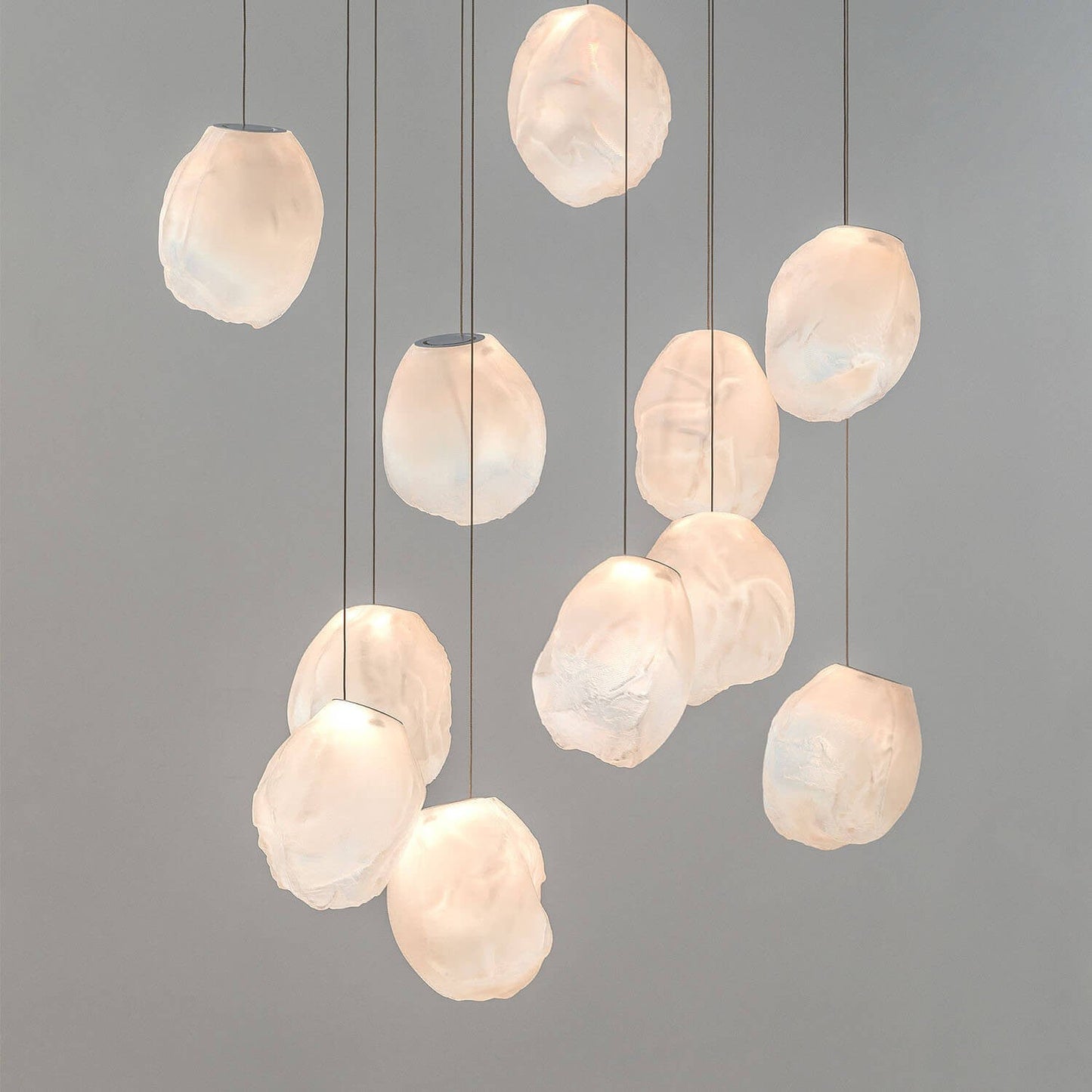 Liquid Glass Stone Drop light Pendant Light