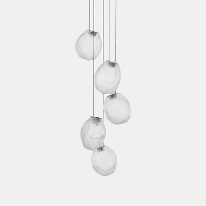 Liquid Glass Stone Drop light Pendant Light