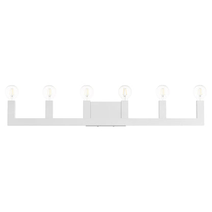 Livex Lighting Solna 43 Inch 6 Light Bath Vanity Light Cp413121