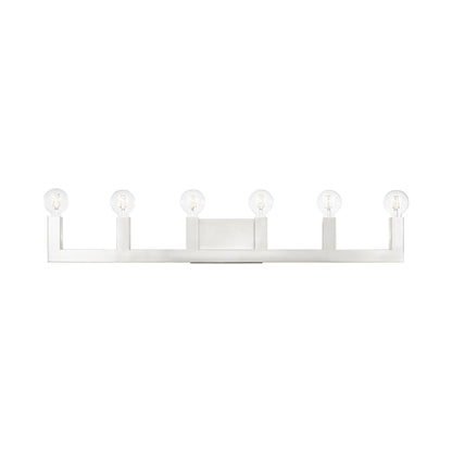 Livex Lighting Solna 43 Inch 6 Light Bath Vanity Light Cp413121