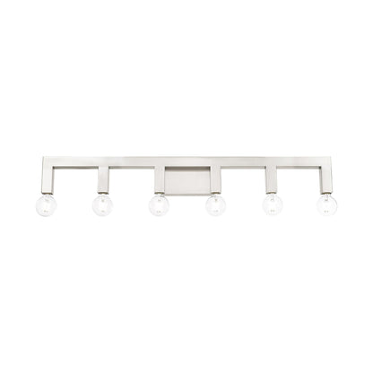 Livex Lighting Solna 43 Inch 6 Light Bath Vanity Light Cp413121