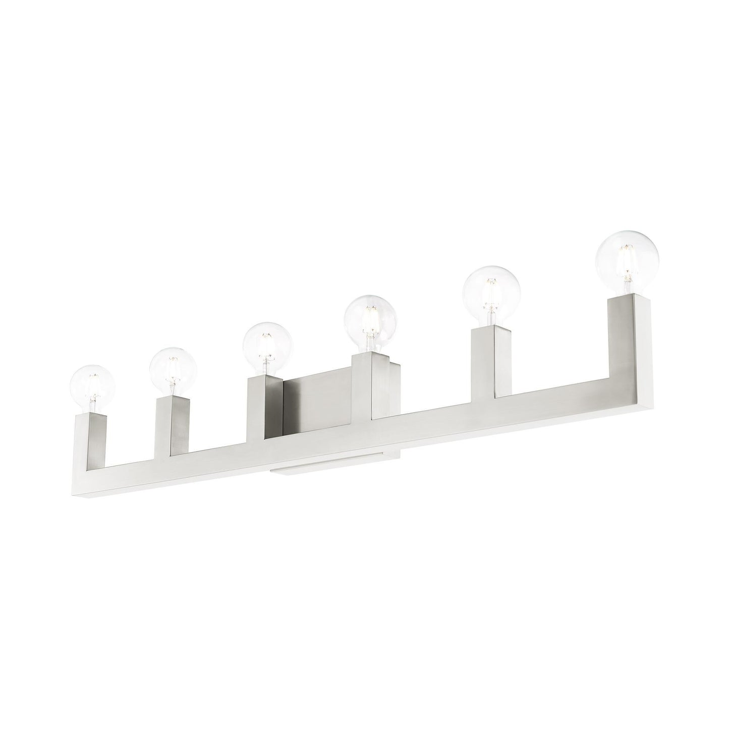 Livex Lighting Solna 43 Inch 6 Light Bath Vanity Light Cp413121