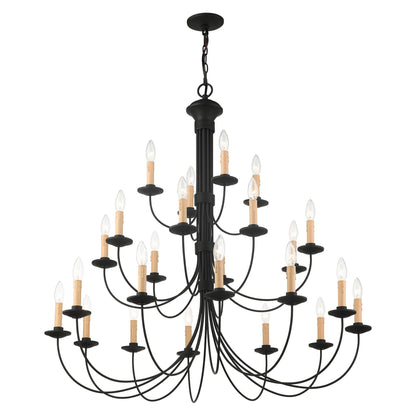 Livex Lighting Heritage 42 Inch Chandelier Cp69294