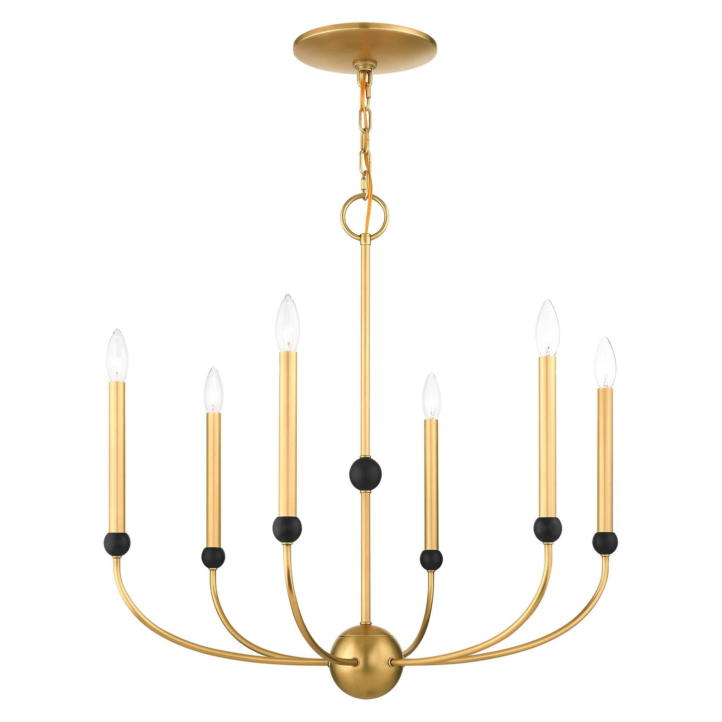 Livex Lighting Cortlandt 6 Light Chandelier Cp413041