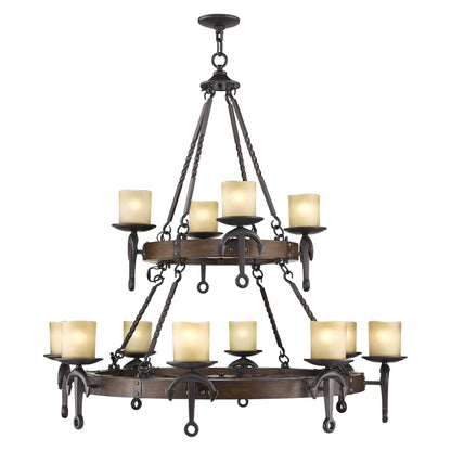 Livex Lighting Cape May 48 Inch 12 Light Chandelier Cp71671