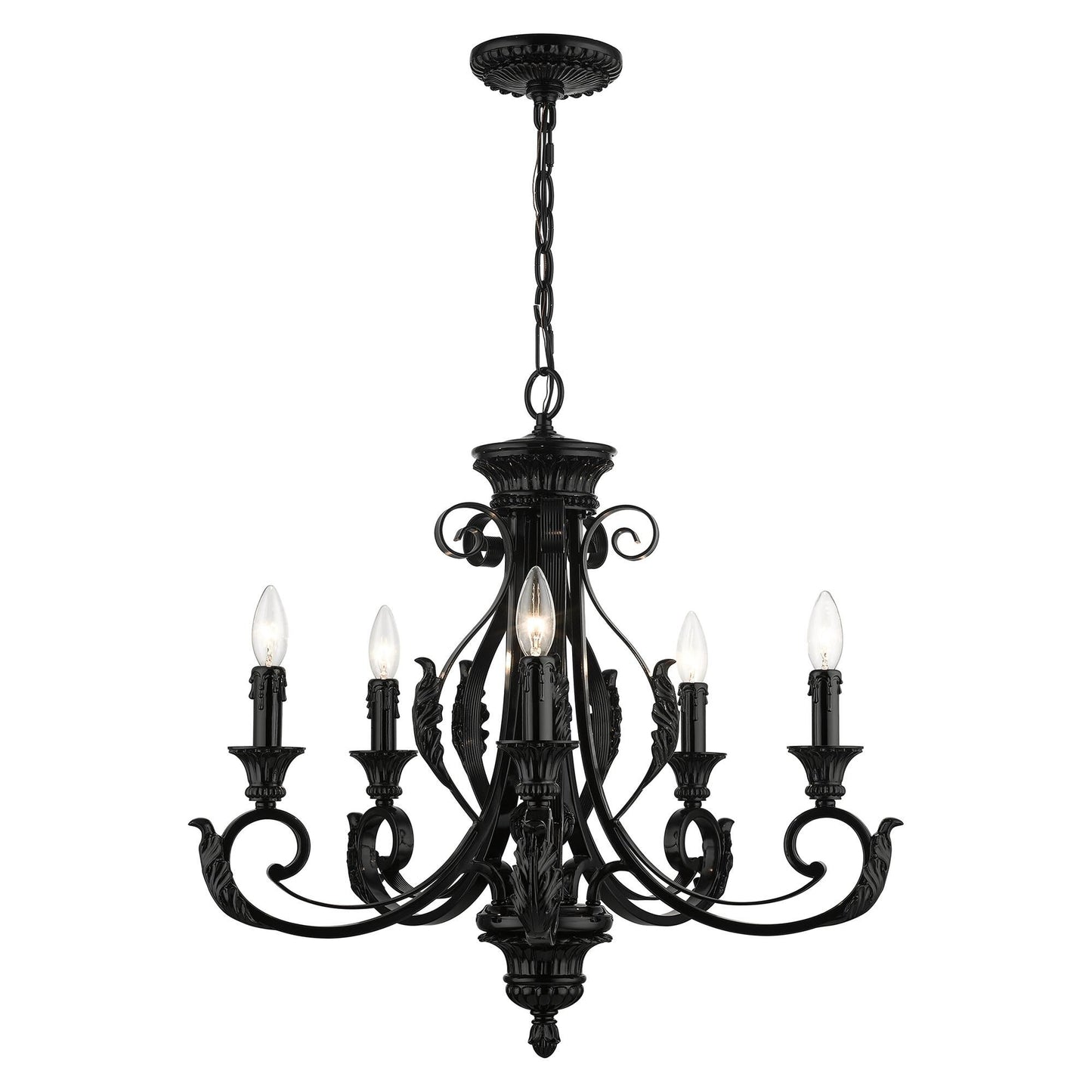 Livex Lighting Valencia 25 Inch 5 Light Chandelier Cp786038