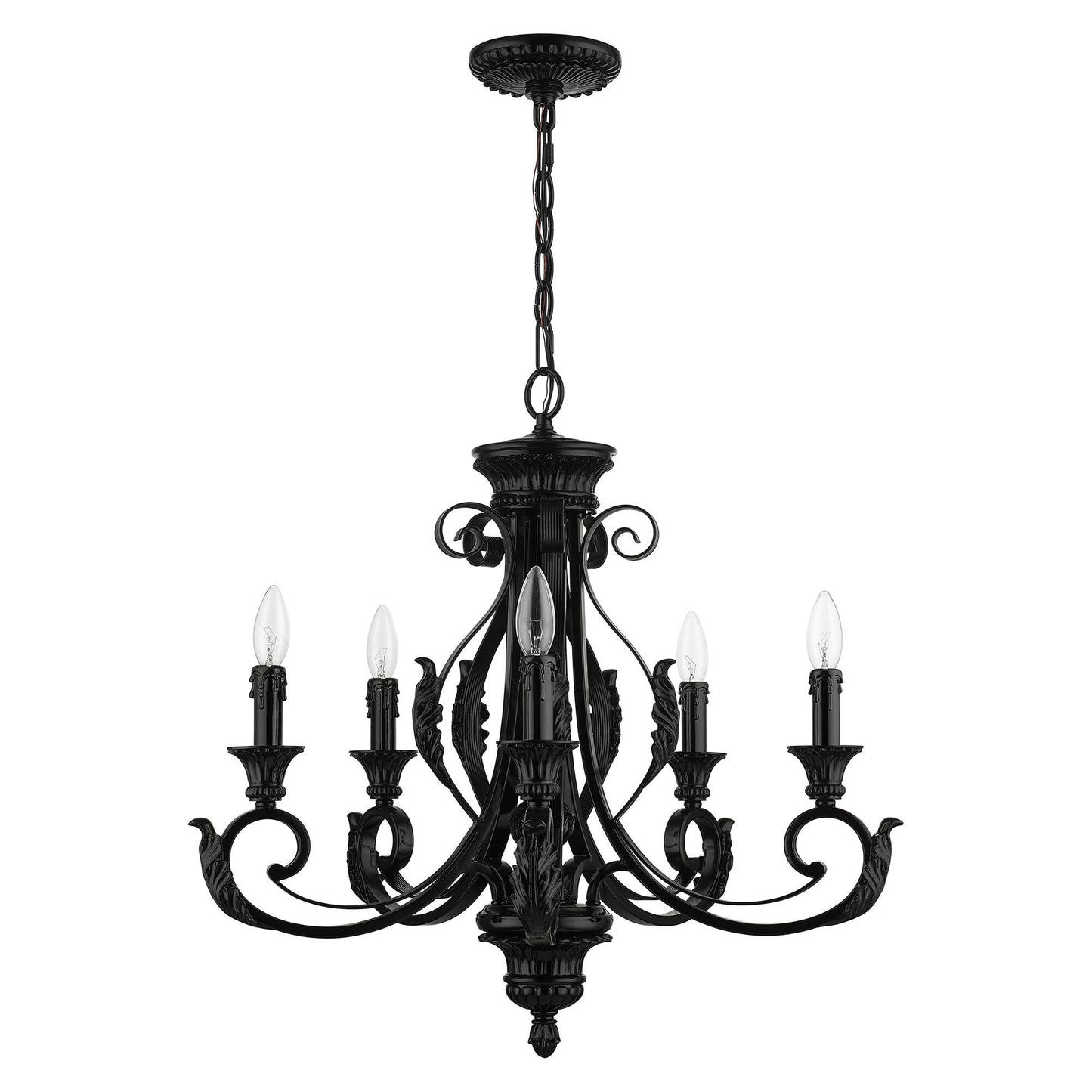 Livex Lighting Valencia 25 Inch 5 Light Chandelier Cp786038