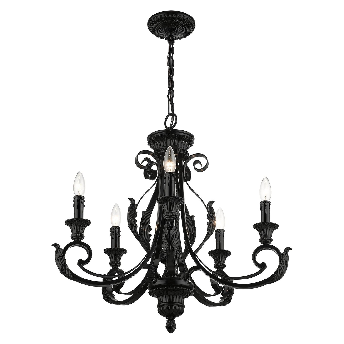 Livex Lighting Valencia 25 Inch 5 Light Chandelier Cp786038