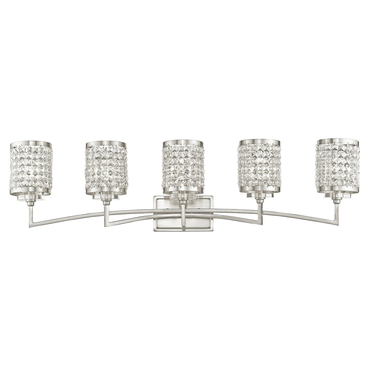 Livex Lighting Grammercy 42 Inch 5 Light Bath Vanity Light Cp75422