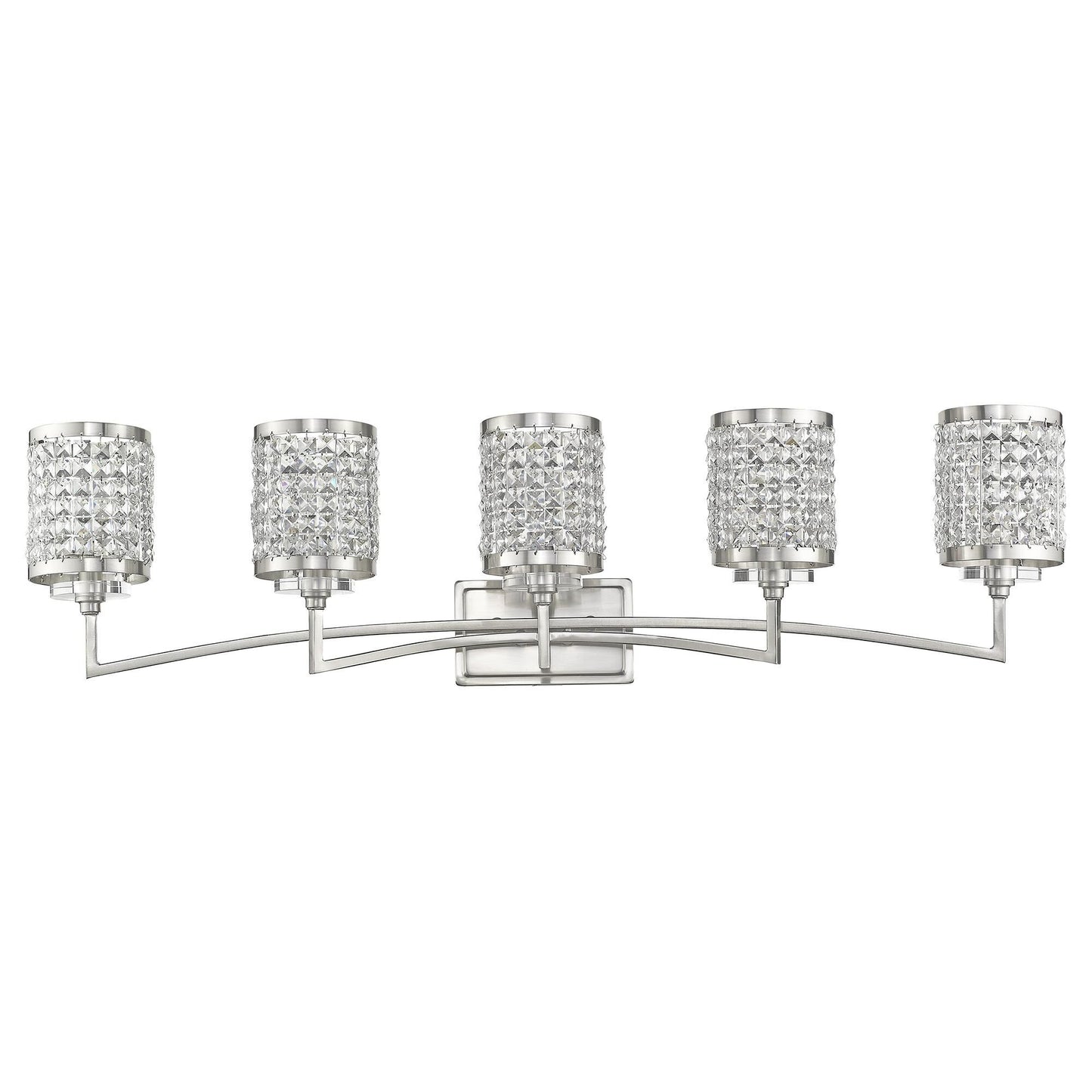 Livex Lighting Grammercy 42 Inch 5 Light Bath Vanity Light Cp75422