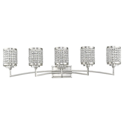 Livex Lighting Grammercy 42 Inch 5 Light Bath Vanity Light Cp75422