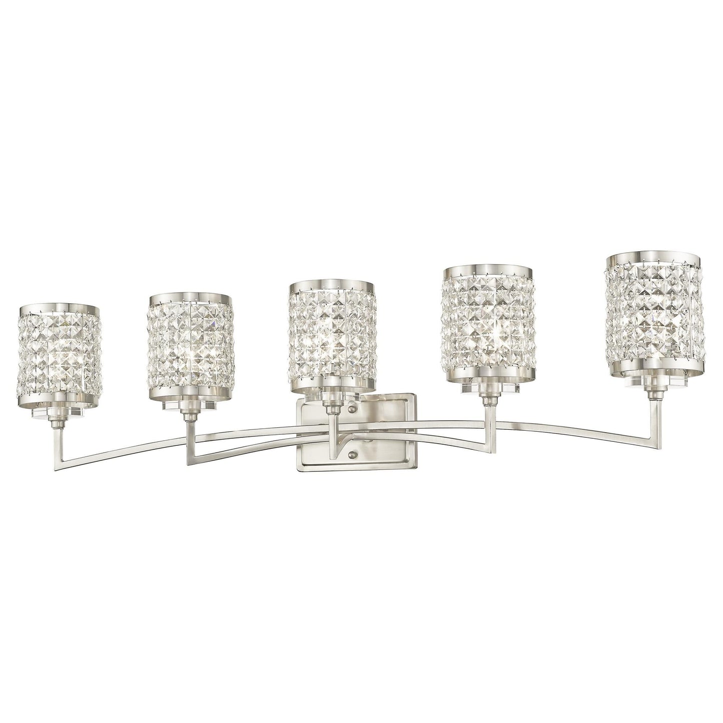 Livex Lighting Grammercy 42 Inch 5 Light Bath Vanity Light Cp75422