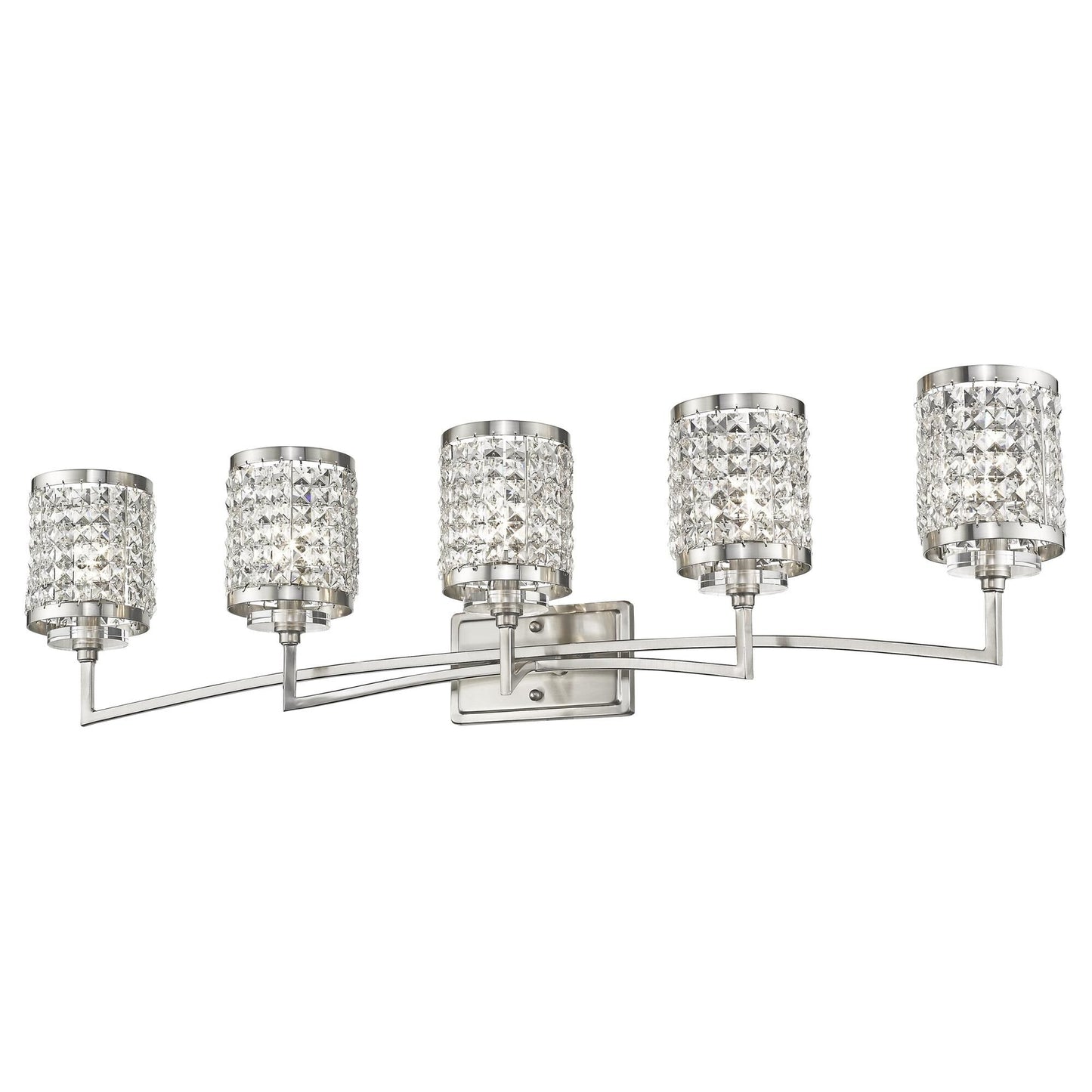 Livex Lighting Grammercy 42 Inch 5 Light Bath Vanity Light Cp75422