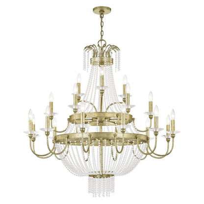 Livex Lighting Valentina 42 Inch 21 Light Chandelier Cp77841