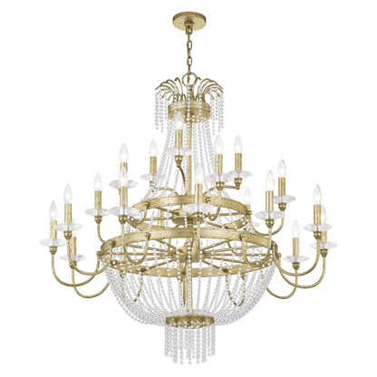 Livex Lighting Valentina 42 Inch 21 Light Chandelier Cp77841