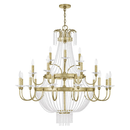 Livex Lighting Valentina 42 Inch 21 Light Chandelier Cp77841