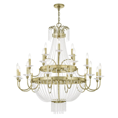 Livex Lighting Valentina 42 Inch 21 Light Chandelier Cp77841