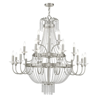 Livex Lighting Valentina 42 Inch 21 Light Chandelier Cp77841