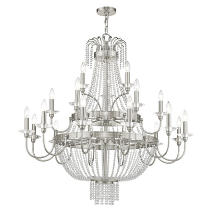 Livex Lighting Valentina 42 Inch 21 Light Chandelier Cp77841