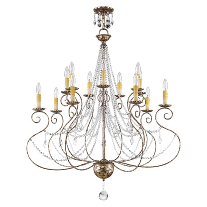 Livex Lighting Isabella 36 Inch 14 Light Chandelier Cp77871