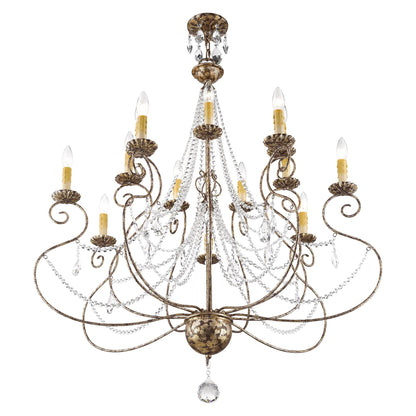 Livex Lighting Isabella 36 Inch 14 Light Chandelier Cp77871