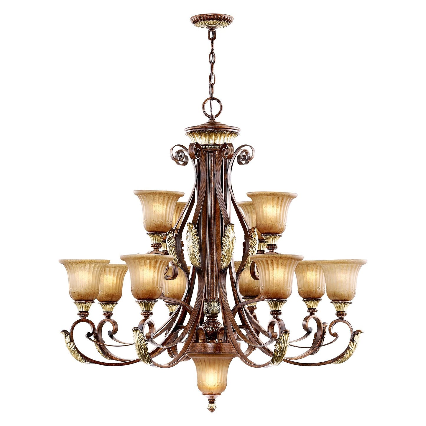 Livex Lighting Villa Verona 40 Inch 13 Light Chandelier Cp108280