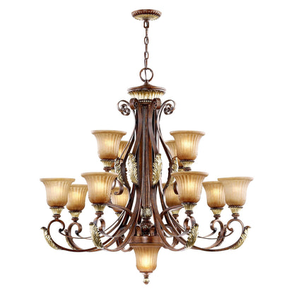 Livex Lighting Villa Verona 40 Inch 13 Light Chandelier Cp108280