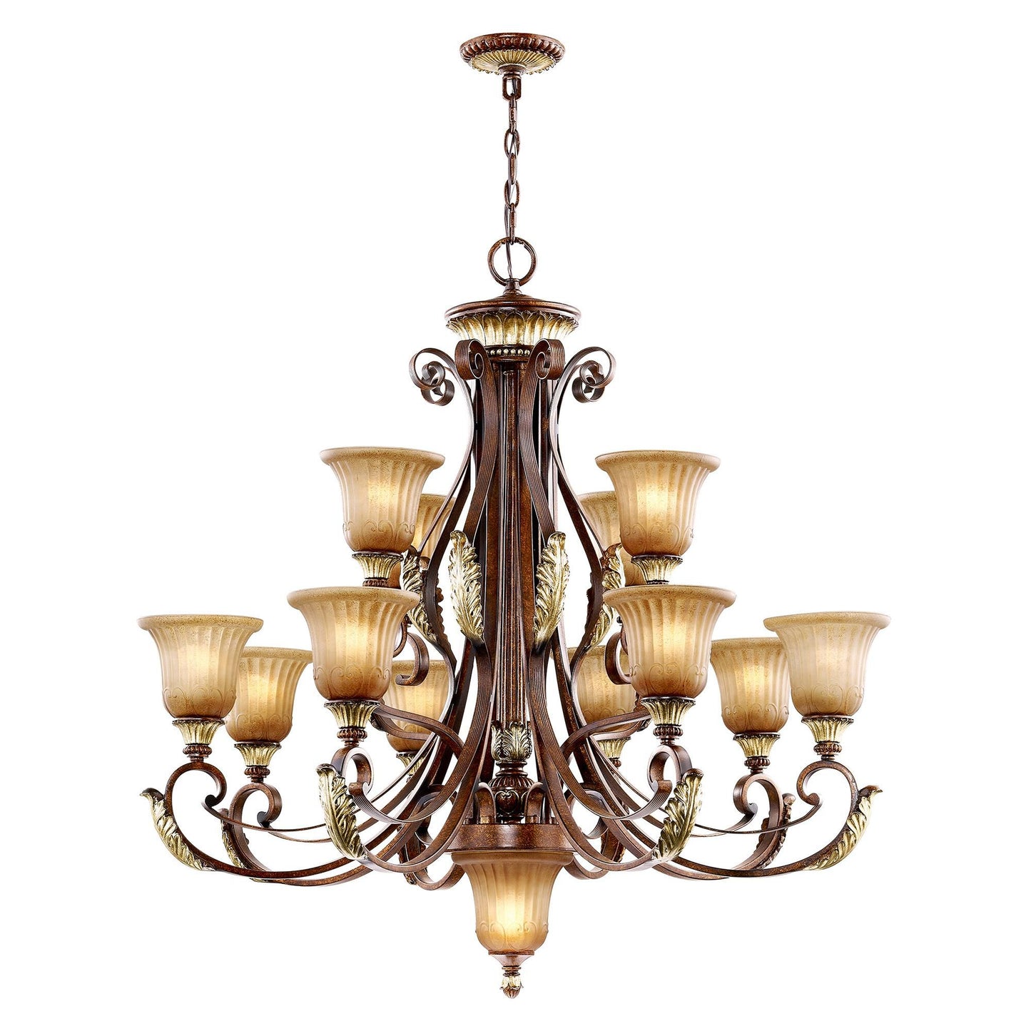 Livex Lighting Villa Verona 40 Inch 13 Light Chandelier Cp108280