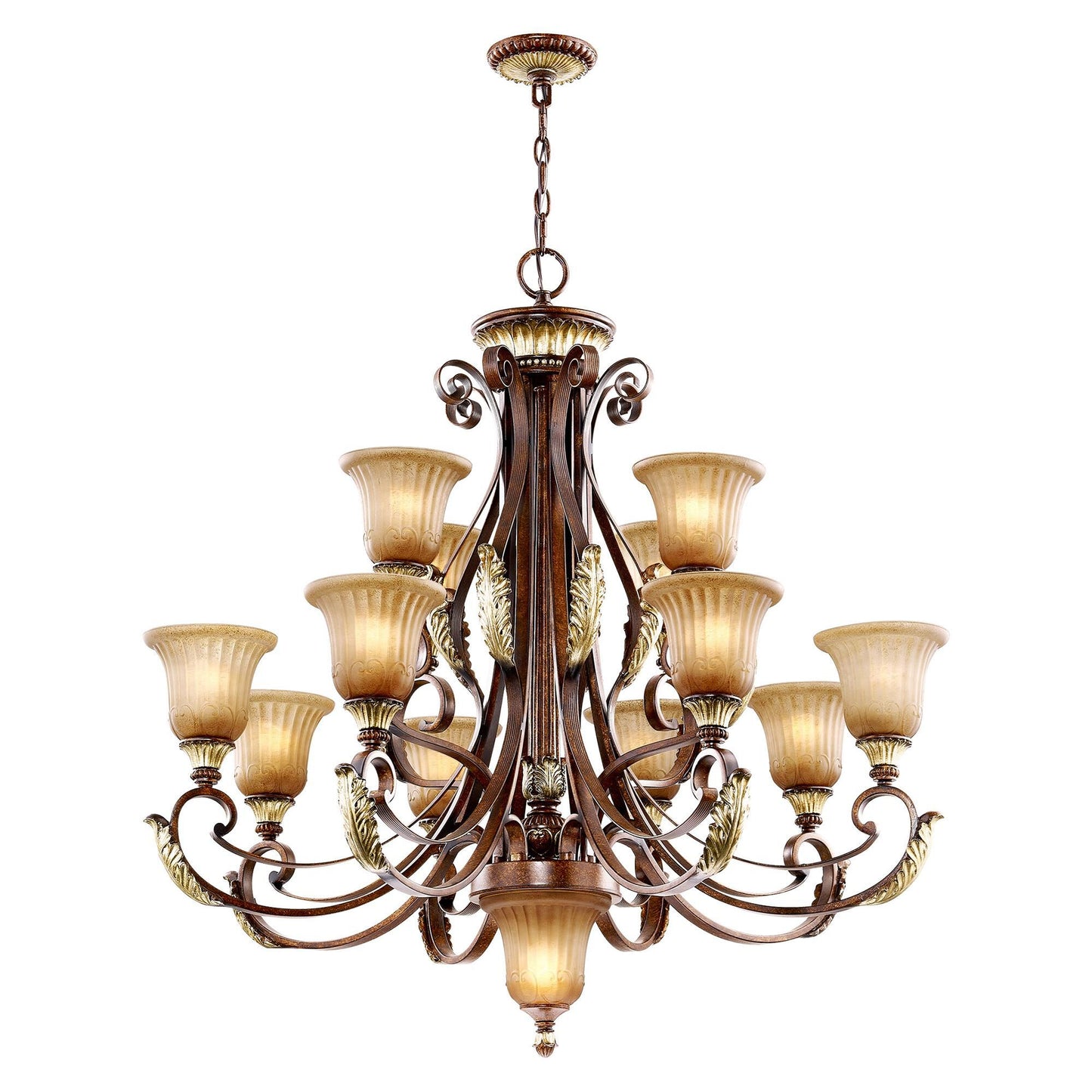 Livex Lighting Villa Verona 40 Inch 13 Light Chandelier Cp108280