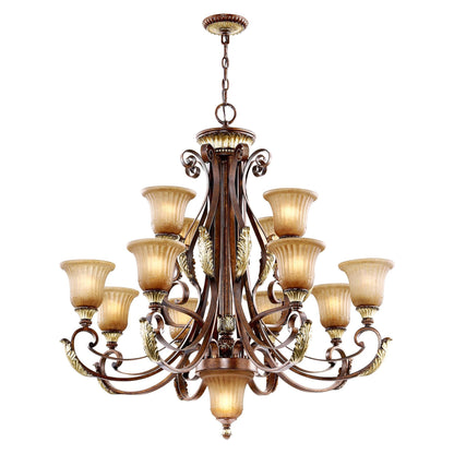 Livex Lighting Villa Verona 40 Inch 13 Light Chandelier Cp108280