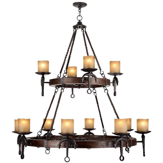 Livex Lighting Cape May 48 Inch 12 Light Chandelier Cp71671