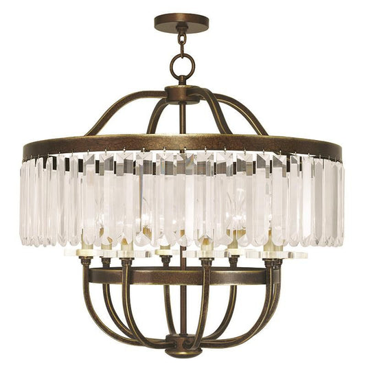 Livex Lighting Ashton 8 Light Chandelier Cp75383