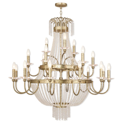 Livex Lighting Valentina 42 Inch 21 Light Chandelier Cp77841