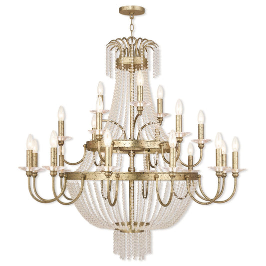 Livex Lighting Valentina 42 Inch 21 Light Chandelier Cp77841