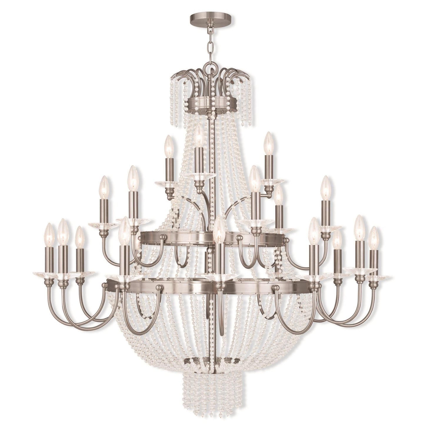 Livex Lighting Valentina 42 Inch 21 Light Chandelier Cp77841