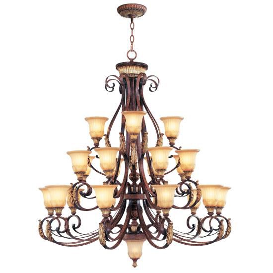 Livex Lighting Villa Verona 50 Inch 23 Light Chandelier Cp108351