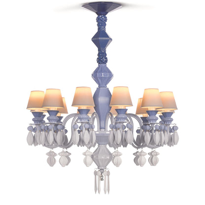 Lladro Belle De Nuit 30 Inch 12 Light Led Chandelier Cp310