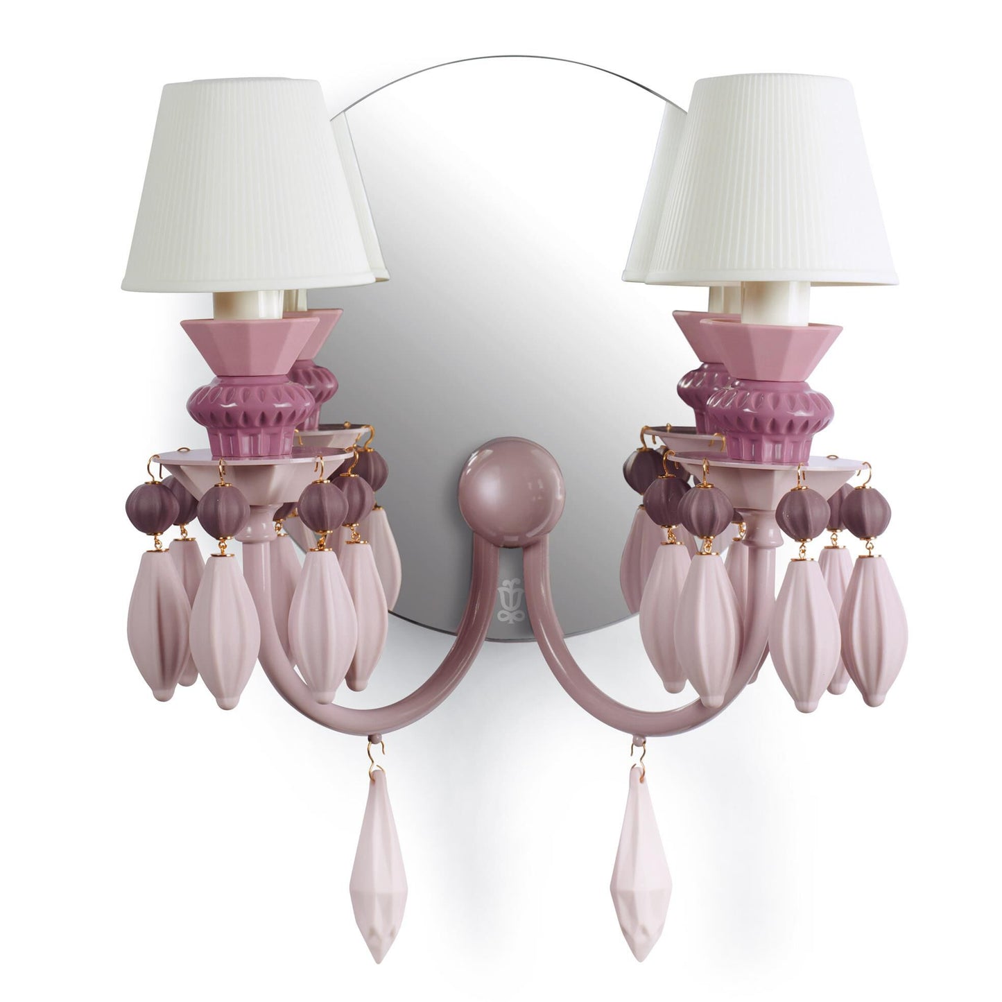 Lladro Belle De Nuit 13 Inch Led Wall Sconce Cp318