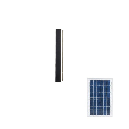 Long Strip Solar Garden light Outdoor Sconce