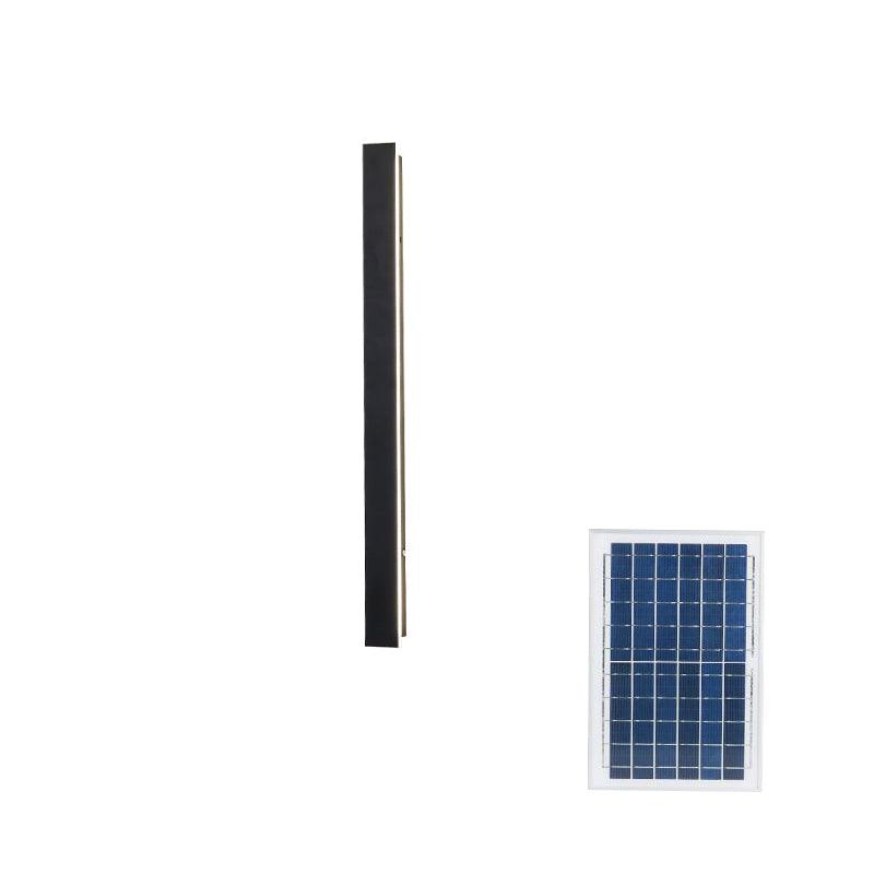 Long Strip Solar Garden light Outdoor Sconce