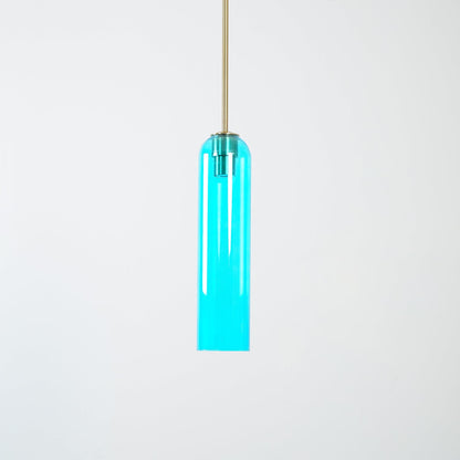 Long Tube Glass Pendant Light