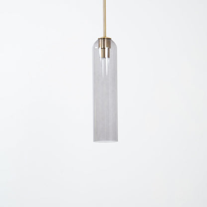 Long Tube Glass Pendant Light