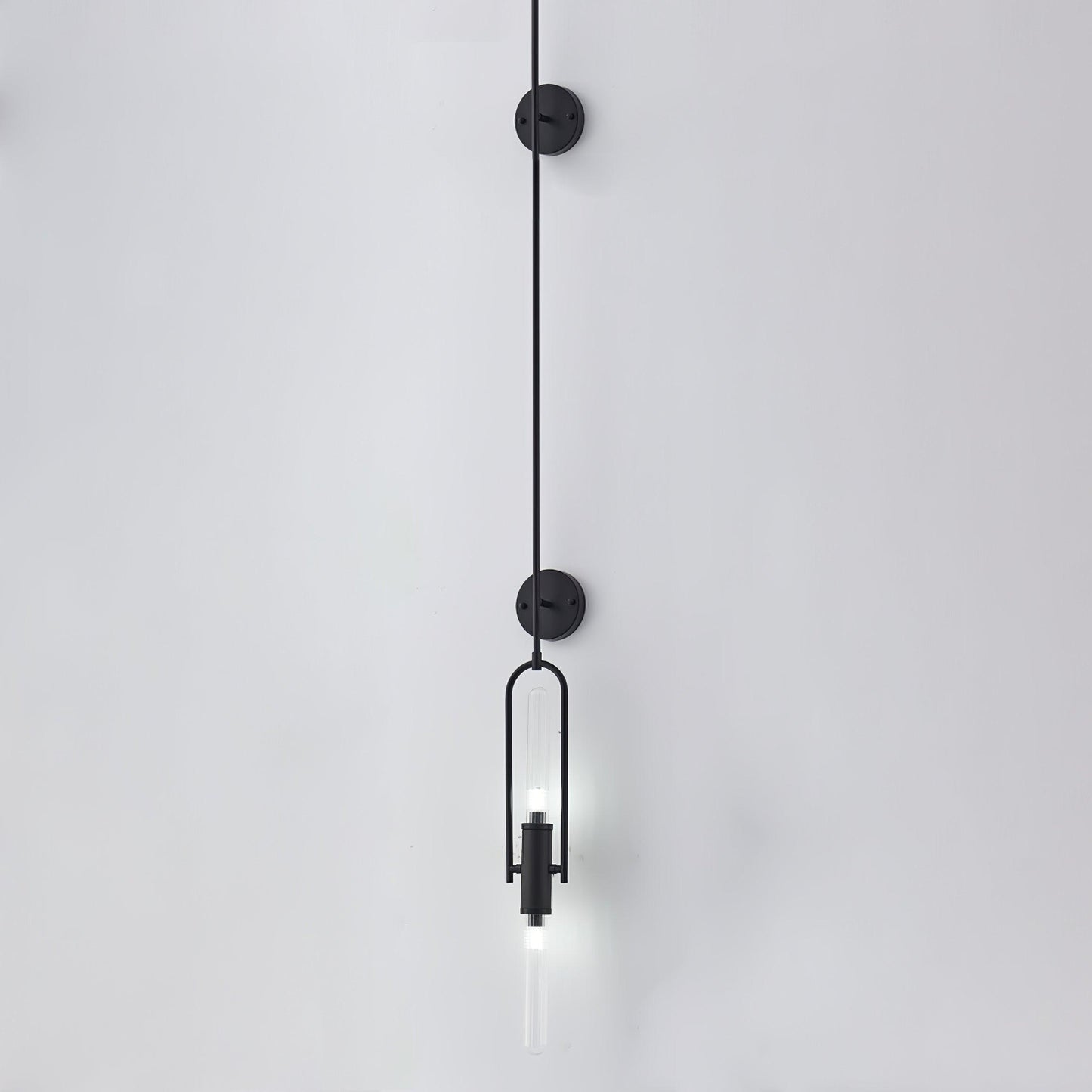 Long Arc Glass Wall Lamp