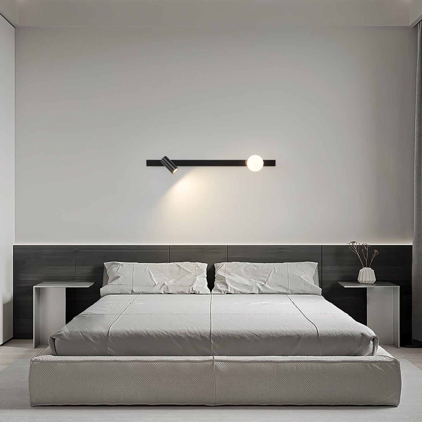 Long Arm Plug-in Wall Light